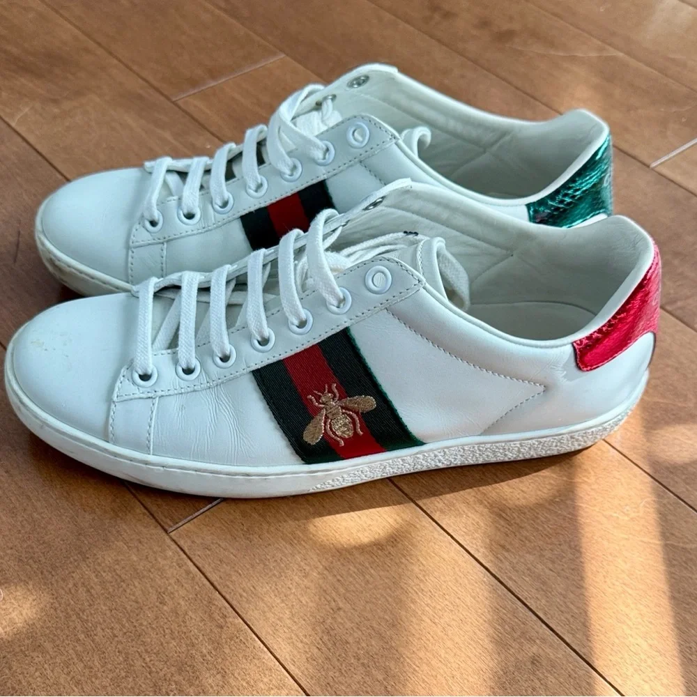 ❤️❤️Gucci Ace sneakers- size 7. Offers welcomed!!!!!❤️❤️ - Picture 14 of 14